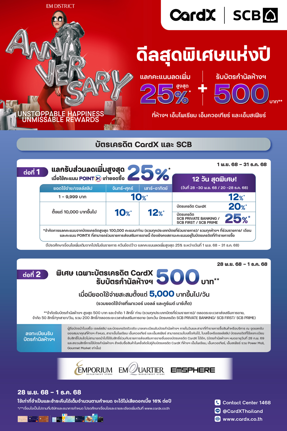 CardX EM DISTRICT 2nd ANNIVERSAY